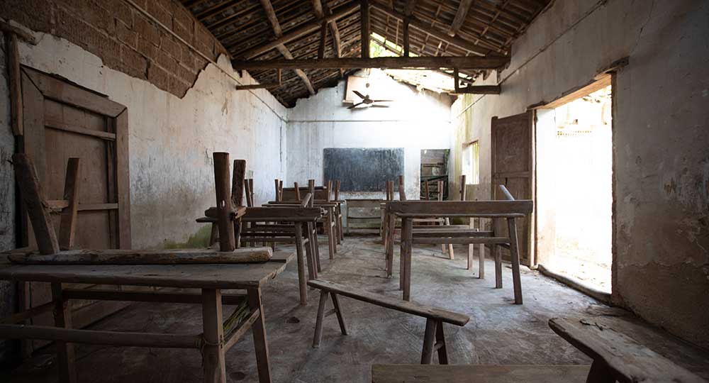 旧教室全貌